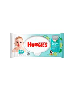 TOALLAS HÚMEDAS HUGGIES 4EN1 48 UNIDS