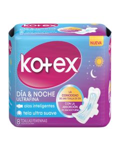 KOTEX DIA/NOCH ULTR/ALAS 8 UN