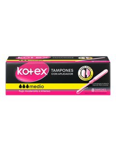 TAMPON KOTEX APLIC MEDIO 16 UD