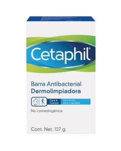 JABON BARRA ANTIBACTERIAL CETAPHIL 127 GR