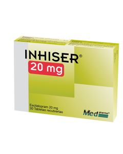 INHISER 20 MG X 30 TABS