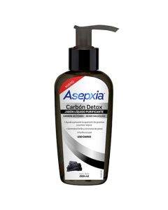 JABON ASEPXIA CARBON LIQUIDO 200 ML