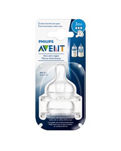 AVENT SET/2 TETINAS FLUJO MEDIO SCF63327