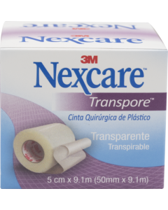 ESPARADRAPO TRANSPORE NEXCARE 2"X10 5CM X 9.1CM
