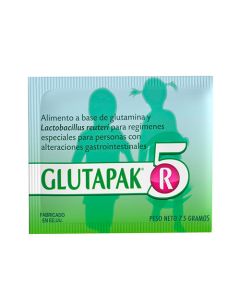 GLUTAPAK 5R  7.5 GRS SOBRE