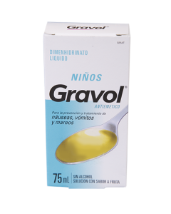 GRAVOL NIÑOS FRUTAS JARABE 75 ML