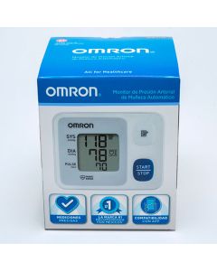 OMRON ESFIGMOMANOMETRO DE MUÑECAHEM-6124