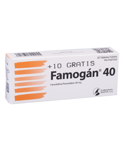 FAMOGAN CAPSULAS 40 MG