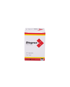 DISGREN CAPSULAS 300 MG