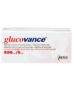 GLUCOVANCE TABLETAS 500 MG