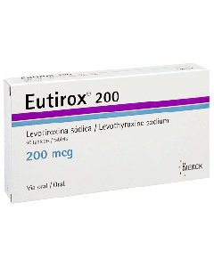 EUTIROX TABLETAS 200 MG