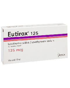 EUTIROX TABLETAS 125 MG