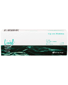 LIVIAL TABLETAS 2.5 MG