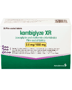 KOMBIGLYZE XR TABLETAS 2.5 MG 