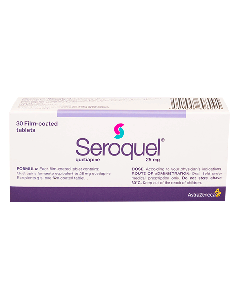 SEROQUEL TABLETAS 25 MG