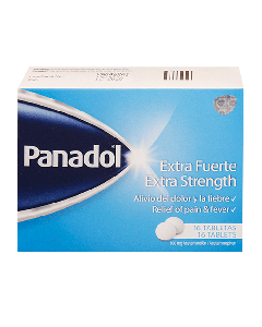 PANADOL 500 MG EXTRA FUERTE X 16 TAB