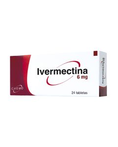 IVERMECTINA 6 MG X 24 TABS CHEMO (SUELTO) G+