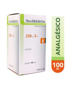 NEO-MELUBRINA JARABE 250 MG / 100 ML