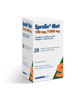 EPROLIV MET 50+1000MG X56 COMP