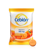 CEBION VITAMINA C NARANJA 500 MG 12 TABLETAS