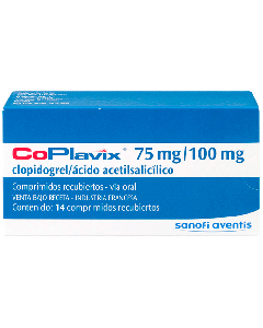 CO-PLAVIX COMPRIMIDOS 75 MG