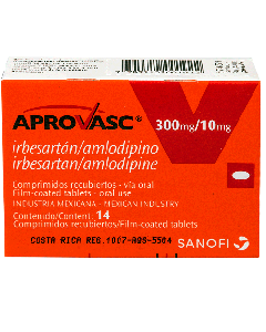 APROVASC TABLETAS 300/10 MG