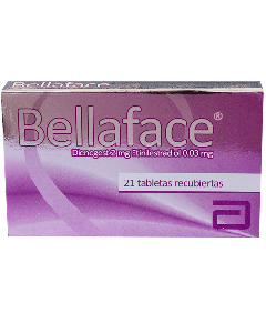 BELLAFACE TABLETAS 2 MG / 0.03 MG
