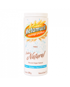 METAMUCIL NATURAL POLVO SOLUBLE INSTANTANEO 504 G