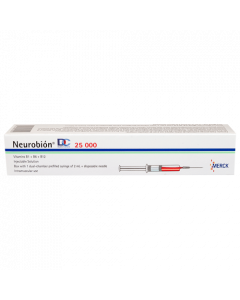 NEUROBION DC 25000 AMPOLLA