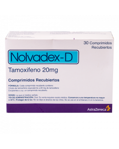 NOLVADEX-D TABLETAS 20 MG