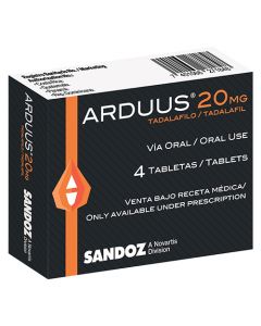 ARDUUS 20 MG X 4 TABS