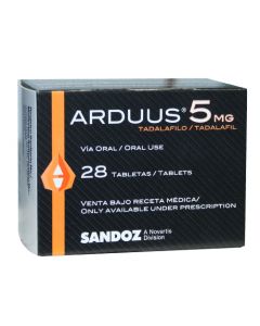 ARDUUS 5 MG X 28 TABS