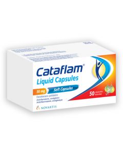 CATAFLAM 50 MG X 50 LIQ CAPS (SUELTO)