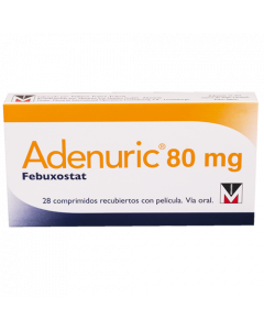 ADENURIC COMPRIMIDOS 80 MG