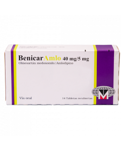 BENICAR AMLO TABLETAS 40 MG / 5 MG