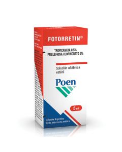 FOTORRETIN 5 ML GTS OFT SOL