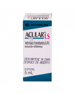 ACULAR LS SOLUCIÓN OFTALMICA 5 ML