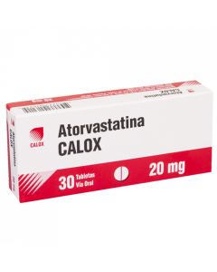 ATORVASTATINA TABLETAS 20 MG