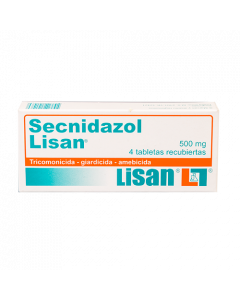 SECNIDAZOL TABLETAS 500 MG