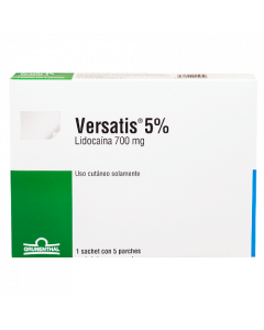 VERSATIS 5% PARCHES 700 MG 