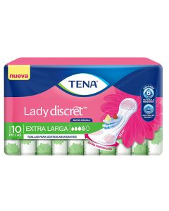 TENA LADY DISCRE EXTR LAR X10