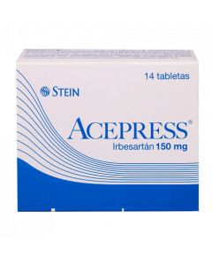 ACEPRESS TABLETAS 150 MG 