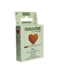 MASCULAN PRESERVATIVO PUR X 3 UNDS