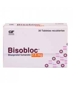 BISOBLOC TABLETAS 2.5 MG 