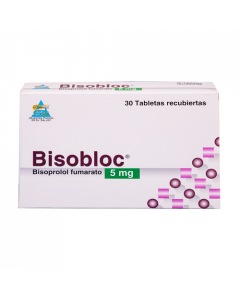 BISOBLOC TABLETAS 5 MG 