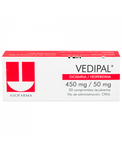 VEDIPAL COMPRIMIDOS 450 MG / 50 MG 