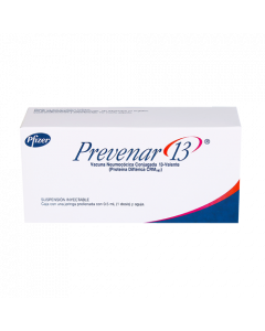 PREVENAR 13 V PEDIATRICO-ADULTO 0.5 ML