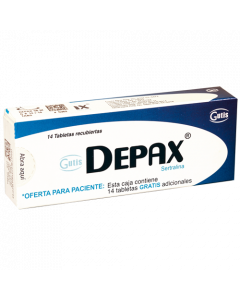 DEPAX TABLETAS 50 MG