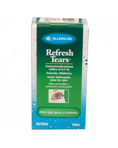 REFRESH TEARS 0.5% SOLUCIÓN OFTALMICA 15 ML
