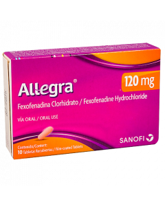 ALLEGRA COMPRIMIDOS 120 MG